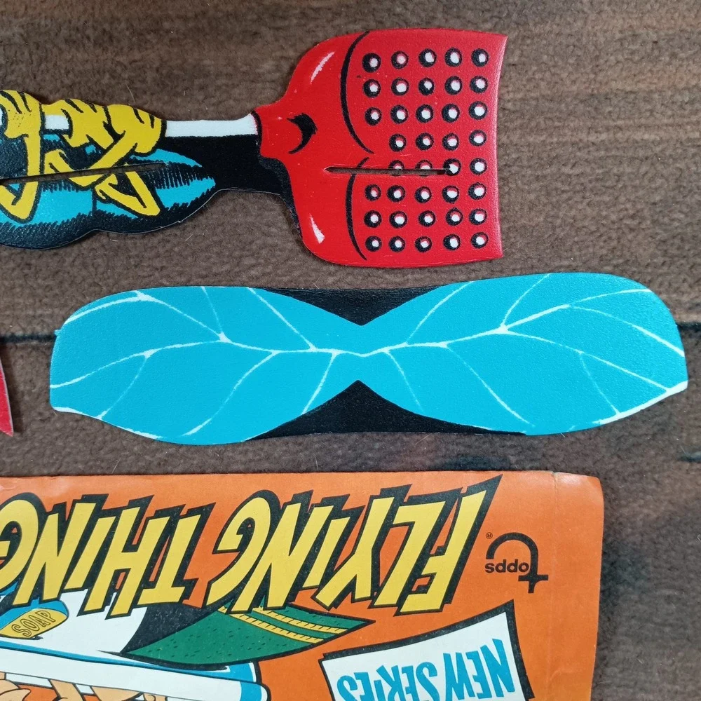 Vintage‎ Topps Flying Things New Series Complete Unused Set Rare NOS